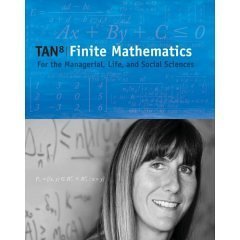 finite mathematics for the managerial life and social sciences text only 1st edition soo t tan 0006991947,