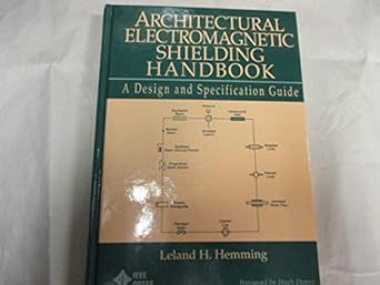 architectural electromagnetic shielding handbook a design and specification guide 1st edition leland h