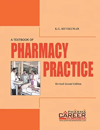 a textbook of pharmacy practice 1st edition k g revikumar 9392867026, 978-9392867026