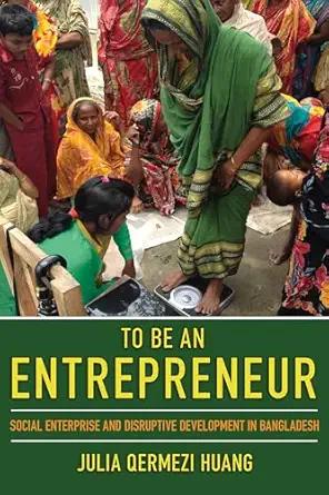 to be an entrepreneur social enterprise and disruptive development in bangladesh 1st edition julia qermezi