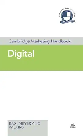 cambridge marketing handbook digital 1st edition cambridge marketing college 0749470631, 978-0749470630