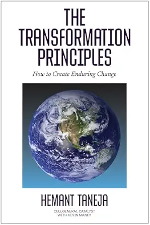 the transformation principles how to create enduring change 1st edition hemant taneja ,kevin maney