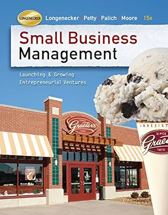 small business management 1st edition justin g longenecker ,j william petty ,leslie e palich ,carlos w moore