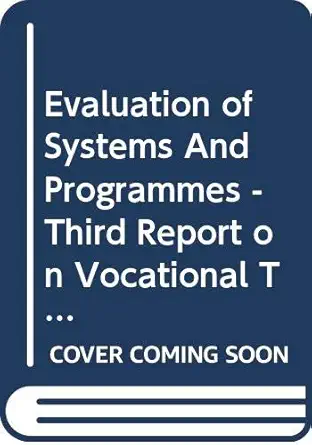 evaluation of systems and programmes third report on vocational training research in europe evaluation and