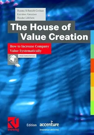 the house of value creation how to increase company value systematically 1st edition hanno schmidt gothan