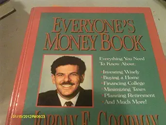 everyones money book 1st edition jordan elliot goodman ,h i sonny bloch 0793128692, 978-0793128693