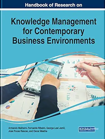 handbook of research on knowledge management for contemporary business environments 1st edition armando