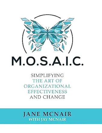 mosaic simplifying the art of organizational effectiveness and change 1st edition jane mcnair ,j r mcnair