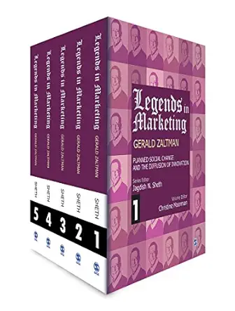 legends in marketing gerald zaltman 1st edition jagdish n sheth 9352806646, 978-9352806645