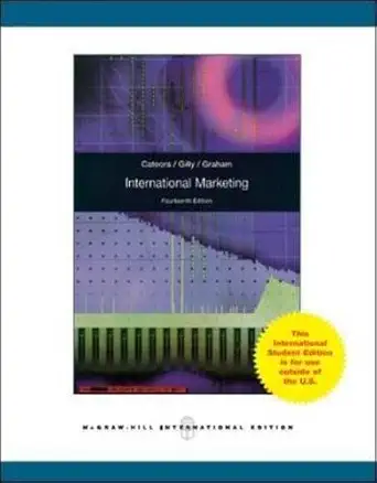 international marketing 1st edition cateora/gilly/graham 0071084215, 978-0071084215