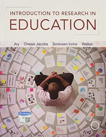 introduction to research in education 1st edition donald ary ,lucy jacobs ,christine sorensen irvine ,david