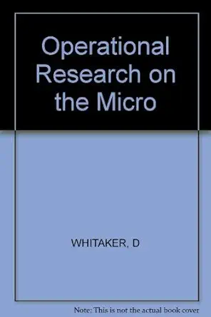 or on the micro 1st edition david whitaker 0471900834, 978-0471900832