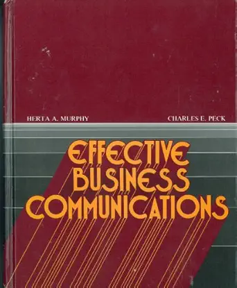 effective business communications 1st edition herta a murphy ,mary j peck 0070440808, 978-0070440807