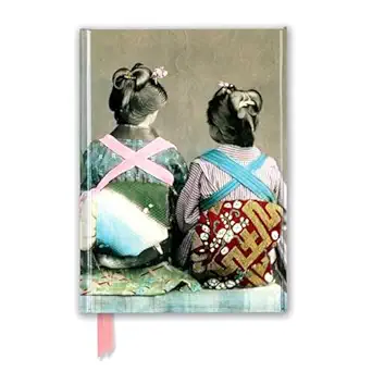 japanese dancers wearing traditional kimonos 1st edition flame tree studio 178755029x, 978-1787550292