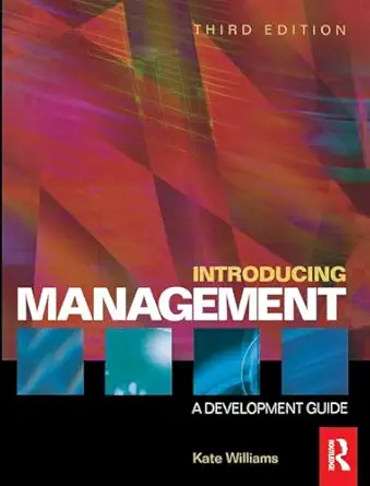introducing management a development guide 1st edition kate williams 1138169196, 978-1138169197