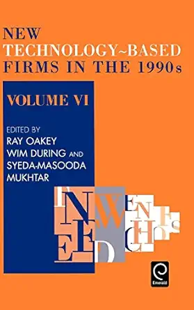 new technology based firms in the 1990s 1st edition s m mukhtar 0080427618, 978-0080427614