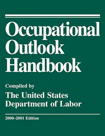 occupational outlook handbook 2000 1st edition the united states department of labor, ,united states