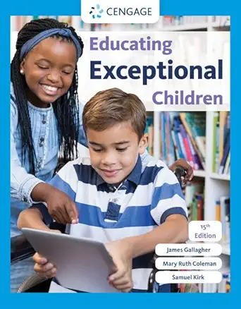 educating exceptional children 1st edition samuel kirk ,james gallagher ,mary ruth coleman 0357625234,