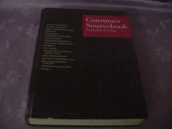 consumer sourcebook 1st edition sonya d hill 0787659223, 978-0787659226