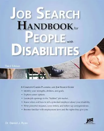 job search handbook for people with disabilities 1st edition daniel j ryan 159357813x, 978-1593578138