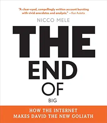 the end of big how the internet makes david the new goliath 1st edition nicco mele ,sean runnette 1622311310,