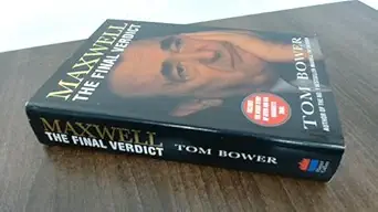 maxwell the final verdict 1st edition tom bower 0002555646, 978-0002555647