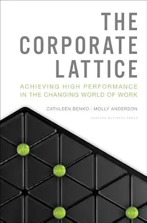 the corporate lattice achieving high performance in the changing world of work 1st edition cathleen benko