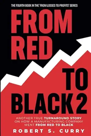 from red to black 2 another true turnaround story on how a manufacturing company went from red to black 1st