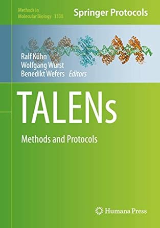talens methods and protocols 1st edition ralf kuhn ,wolfgang wurst ,benedikt wefers 1493929313, 978-1493929313