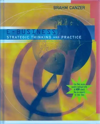 e business strategic thinking and practice 1st edition brahm canzer 0618150366, 978-0618150366
