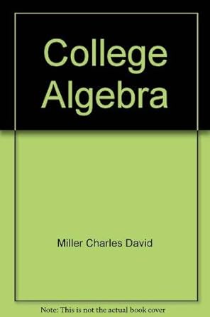 college algebra 1st edition margaret l lial 0673150399, 978-0673150394