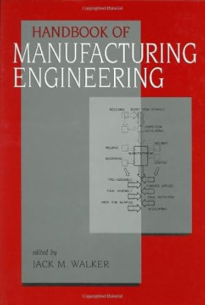 handbook of manufacturing engineering 1st edition jack walker 0824789628, 978-0824789626