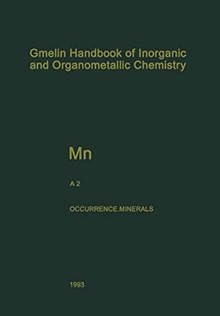 mn manganese natural occurrence minerals 1st edition barbel sarbas ,wolfgang topper ,reiner ditz 3540936653,