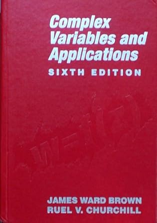 complex variables and applications windows 1995 publication 1st edition james ward brown ,ruel vance
