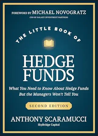 the little book of hedge funds what you need to know about hedge funds but the managers wont tell you 1st