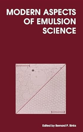 modern aspects of emulsion 1st edition bernard p binks 0854044396, 978-0854044399