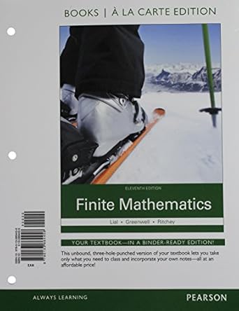 finite mathematics books a la carte plus mylab math access card package 1st edition margaret lial ,raymond
