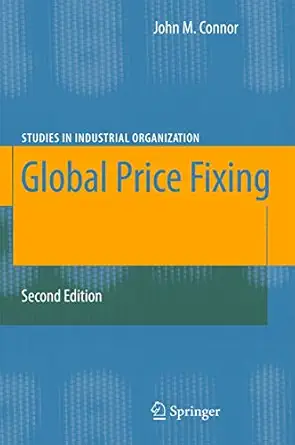global price fixing 1st edition john m connor 3540342176, 978-3540342175