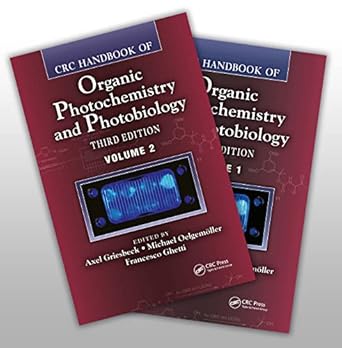 crc handbook of organic photochemistry and photobiology two volume set 1st edition axel griesbeck ,michael