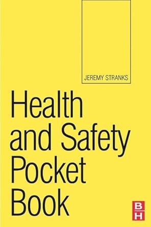 health and safety pocket book 1st edition jeremy stranks 1138134708, 978-1138134706