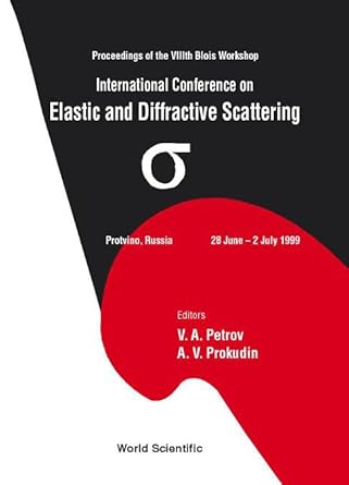 proceedings of the 8th blois workshop international conference on elastic and diffractive scattering 1st