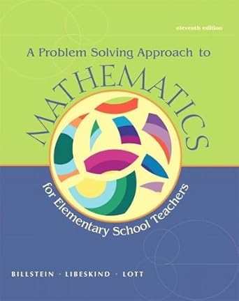 problem solving approach to mathematics for elementary school teachers a plus mymathlab access card package