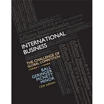international business 1st edition ball geringer mcnett minor 0077488741, 978-0077488741
