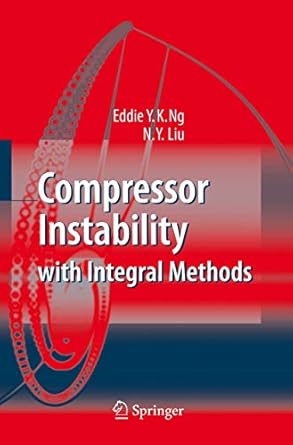 compressor instability with integral methods 1st edition eddie y k ng ,n y liu 3540724117, 978-3540724117