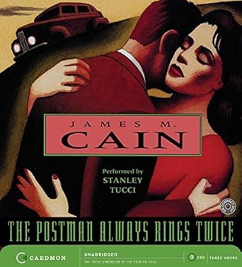 the postman always rings twice audio book cd unabridged 1st edition james cain ,stanley tucci 0060756675,
