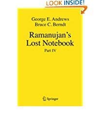 ramanujans lost notebook part 4 paperback jan 01 2018 andrews g e 1st edition bruce c berndt ,george e
