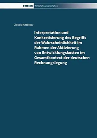 interpretation und konkretisierung des begriffs der wahrscheinlichkeit im rahmen der aktivierung von