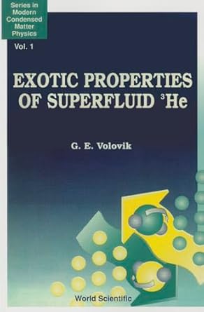 exotic properties of superfluid helium 3 1st edition grigori volovik 9810207069, 978-9810207069