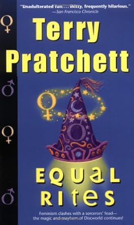 equal rites 1st edition terry pratchett 0061020699, 978-0061020698