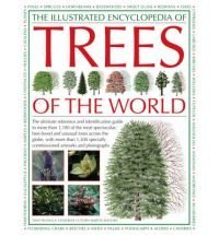 illustrated encyclopedia of trees of the world 1st edition tony russell 1435155971, 978-1435155978